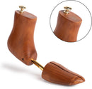 Cobbler's Choice Co. Finest Quality Men’s Boot Tree – Varnished Natural Wood, Timeless Design, Signature Finish, Brown — 6