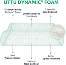 UTTU Cervical Pillow for Neck Pain Relief, Memory Foam Neck Pillow for Sleeping, Adjustable Orthopedic Sandwich Pillow, Contour Cooling for Side Back Stomach Sleeper, Queen(23.6"×13.8"×5.2"/4.5") — 6