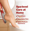 Probelle Double Sided Multidirectional Nickel Foot File Callus Remover - Immediately Reduces calluses and Corns to Powder for Instant Results, Safe Tool (Red) — 3