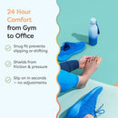 ZenToes Gel Toe Caps, Silicone Toe Protectors, 6-Pack (Large, Beige) 5