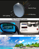 BEALER Polarized Sports Sunglasses for Men Lightweight TR90 Frame Sun Glasses Driving Cycling Fishing UV Protection Shades | Z07 Glossy Black/Grey + Glossy Brown/Brown | 62 Millimeters — 6