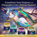 BALTIC DAY - Chameleon Mica Powder, 8 Jars of Color Shift Mica Set - Epoxy Resin Color Pigment - Chameleon Powder… — 3