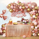 Amandir 150pcs Rose Gold Balloons Garland Arch Kit | Rose Gold Pink — 5
