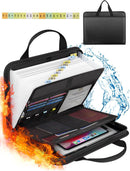 onvvippiv Important Document Organizer Folio Accordion File Organizer — 1