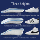 Orthopedic High-Elastic Insoles - Arch Support, Height-Increasing Insoles, Relief for Plantar Fasciitis and Flat Feet (2 Pairs) (Black, 3.5cm) — 4