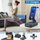 JTEMAN Cell Phone Stand with Bluetooth Speaker,Birthday Gifts for Men Women photo 2