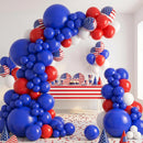 RUBFAC Blue Balloons Different Sizes Royal Blue Balloon Arch Kit 154pcs — 7