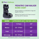 Pediatric Walking Boot For Kids - Kids Walking Boot - Fits 6.5 - 8 Year Old — 2