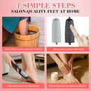 Foot Callus Remover, Electric Callus Remover for Feet with Dual Roller Heads, 2 Speeds & LED Light, 3× Faster Than Manual, 90-Min Runtime, Pedicure Tools for Feet, Foot File for Home Use - Black — 8