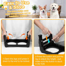 COMESOON Elevated Dog Bowls for Small Medium Dogs, 3 Height Adjustable Raised…