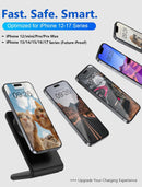 for MagSafe Charger - Magnetic Wireless Charger for iPhone 12-17, Black photo 6