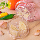Transparent Manual Garlic Twist, Multi-Functional Mincer & Grinder for Garlic, Onion, Ginger, Herbs, Nuts, Impact… — 3