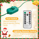 Pre-Lit Christmas Tree 6FT, 856 PVC Tip for Home Holiday Decor — 4
