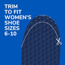 Dr. Scholl's® Float-On-Air® Comfort Insoles, Shoe Inserts for Women, 1 Pair, Full Length - Dark Blue — 6