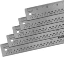 5 Pack | Pacific Arc Stainless Steel Ruler with Inch and Pica Measurements, 12 Inches Cork Backed | 5 Pack | 12 Inch — 1