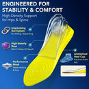 [4-Layer, 1.2"] Adjustable 3/4 Height Increase Insoles — 4