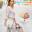 Umriox 24 Pack A4 Mesh Zipper Pouch Bags, Document File Organizer Storage — 3