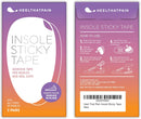 Heel That Pain® Insole Sticky Tape (2 Pairs) - Double Sided Adhesive for Shoe Insoles and Heel Cups, Keeps Orthotic Inserts in Place - One Size Fits Most — 7