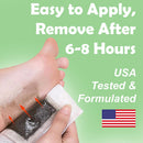 100 Pack Value Foot Pads | Organic Foot Care Support, Easy Application 4