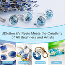 JDiction UV Resin, 300g Low Viscosity Hard Resin for Jewelry Making — 7