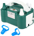 Electric Balloon Pump, Portable Electric Balloon Blower Machine Balloon Air Pump Dual Nozzle 110V 600W Balloon Inflator for Party Decorations | Dark Green — 1