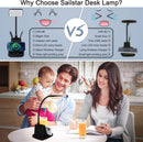 LED Desk Lamp with 10W Wireless Charging & Pen Holder, Black — 4