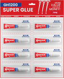 4 Gram x 8 Strong Super Glue All Purpose with Anticlog Cap. Super Fast & Strong Adhesive superglue, Cyanoacrylate… — 1