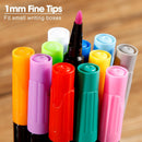 Liquid Chalk Markers for LED Drawing Board Acrylic Board, 24 Pack, 12-Color | 24 Pack 12 Colors-1mm Tips — 5