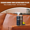CCGeass Leather Cleaner and Conditioner Kit – 2×16oz