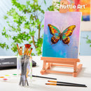 Shuttle Art Acrylic Paint and Brush Set Bundle, 24 Colors Acrylic Paint and 12 PCS Brush with Case — 7
