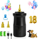 IDAODAN Electric Balloon Pump, Portable Electric Balloon Blower Machine Inflator Air Pump for Party Decorations | Black — 1