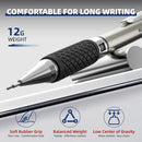 WUO 0.9 mm Mechanical Pencil Set with Eraser Pen Storage Case, 3 PCS | Black 3 - 0.9mm (3 Pack) — 5