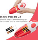 Kitchen Mama Auto Electric Can Opener, Battery Operated, Red — 5