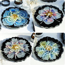 LET'S RESIN 4Pcs Resin Coaster Molds, Druzy Geode Agate Silicone Coaster Molds for Epoxy Resin, 5Inches Large Mould… — 8