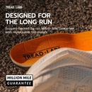 Tread Labs Run Insoles – Performance Arch Support for Runners – Improves Stability, Reduces Fatigue & Supports Efficient Stride – Replaceable Top Cover – Men & Women — 7