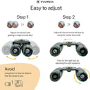 VULNESS Binoculars for Adults, Small Mini Travel Essentials, 8X21, Camo — 4