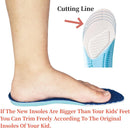 Kids Memory Foam Insoles for Arch Support and Comfort Children's Replacement Insoles Inserts (L Big Kids 3-6.5) - M Little kids13-3 — 4