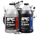 SRC Epox-It 80 Black Epoxy Resin 1 Gallon, UV & Scratch Resistant — 1