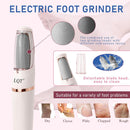 Electric Foot File – Quickly Removes Cracked Heels & Hard Calluses, Rechargeable Pedicure Kit Transforms Rough Feet into Smooth, Sandal-Ready Skin in Minutes — 5