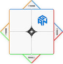 CuberShop GAN 251 M Pro, 2021 NEW 2x2 Magnetic Speed Cube Pro for Professional Cubers, Excellent Gans 2x2x2 Stickerless Magnetic Speed Cube (GAN Flagship 251M Pro Frosted Matte Surface) — 1