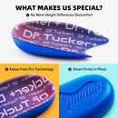 Heel Pads for Shoes, Heel Cups for Heel Pain Relief - Blue | L (Women's 9-13 / Men's 8-13) — 4