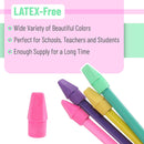 Mr. Pen- Pencil Top Erasers, 120 Pack, Latex-Free, No-Smudge | Vibrant — 4