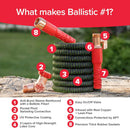 Pocket Hose Ballistic Double UV 50 FT Expandable Garden Hose, Pocket Pivot — 3