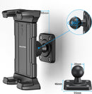 OHLPRO Universal Tablet Wall Mount Holder for 4.7-13 inch Tablet Smartphone eReader, 360° Adjustment Compatible with iPad, iPhone, Kindle Fire HD, Galaxy Tab, Switch, Drilled Screw Mounting photo 5