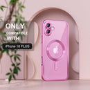 Misea Magnetic for iPhone 16 Plus Case Compatible with MagSafe Hot Pink — 2