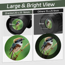 20X25 Small Binoculars for Adults and Kids, Large Eyepiece Binoculars for Bird Watching Easy Focus, Pocket High Powered Opera Glasses for Concert, Cruise Ship, Travel Must Have | Binocular2025-Black — 3
