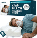 Lunderg CPAP Pillow for Side & Back Sleepers - Memory Foam — 1