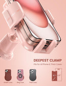 Lamicall 2026 Wider Clamp & Metal Hook Car Phone Holder Vent Accessories | NEW Upgraded - Pink photo 2