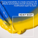 MEEDEN Titanium White Acrylic Paint: 100ml/3.38oz, 2 Pack | 2 Tubes — 3
