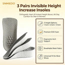 3Pairs Height Increase Insoles - Invisible Heel Lift Inserts for Men & Women, Shock Absorption Elevator Shoe Pads with Arch Support, Boost Height 1.5/2.5/3.5cm for Sneakers Boots Shoes — 2